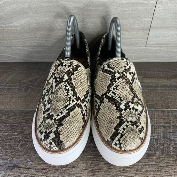 Steve Madden Jalia Snakeskin Slip On Sneaker - Picture 3 of 8